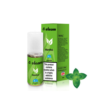 A-Steam Fruit Flavours 6MG 10ML (50VG/50PG)